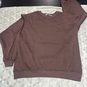 Bluenotes Men's Chocolate Crewneck Sweater